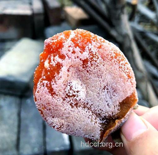 柿饼上的白霜是什么糖