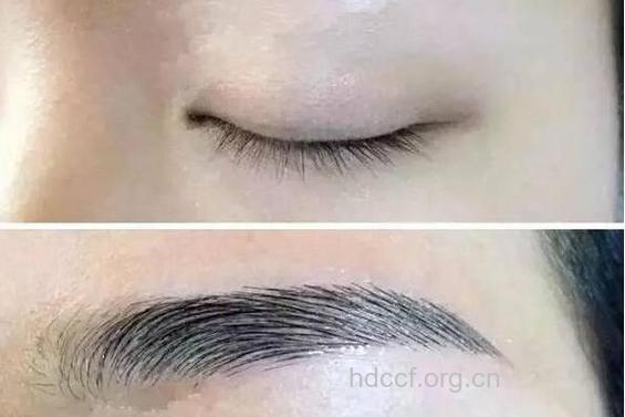 仿真纹眉几种纹眉方法