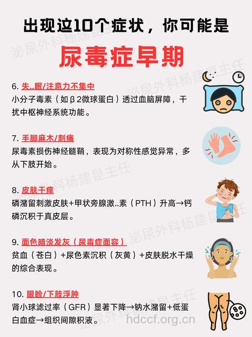 尿毒症可引起什么症状呢