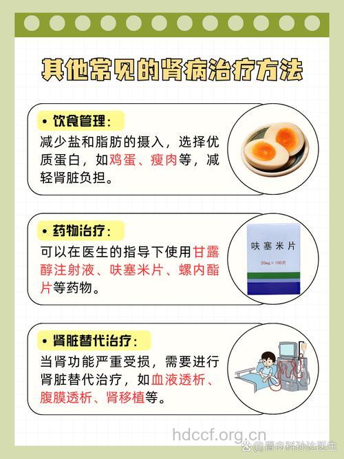 肾衰竭的疗法有哪些呢