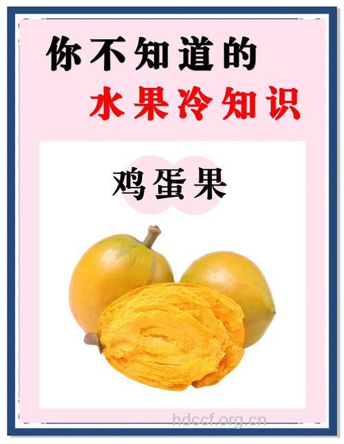 鸡蛋果的营养与功效非比寻常