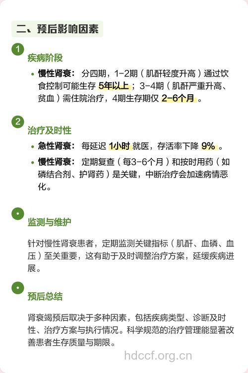 急性肾衰有哪些预后措施