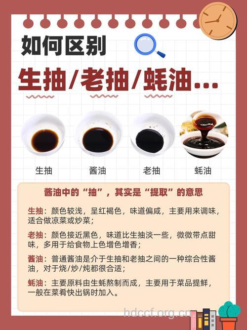 生抽和老抽的5个区别