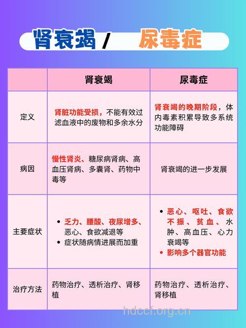 怎么区别尿毒症和肾炎方法