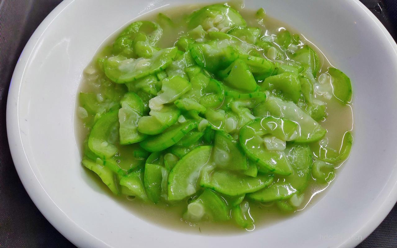 夏季去暑清心吃点丝瓜