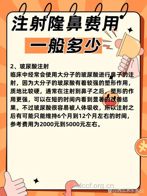 玻尿酸隆鼻要注射几针
