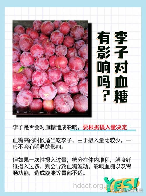 糖尿病病人可以吃李子吗