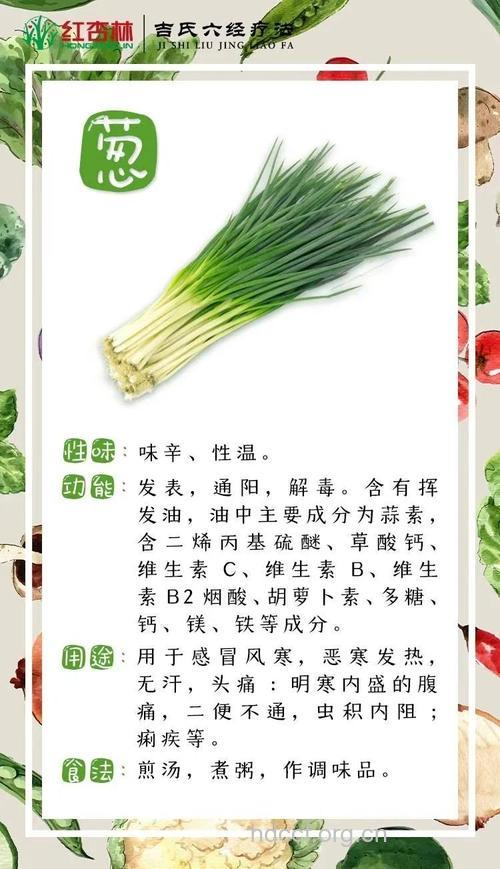 大葱的八大神奇功效