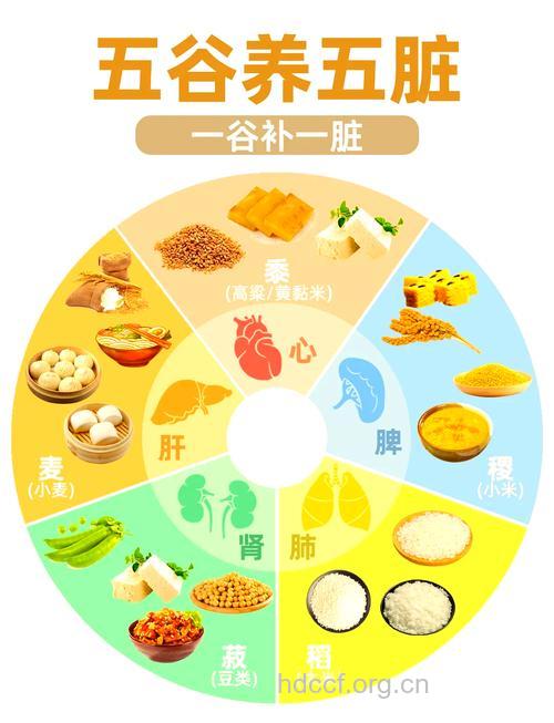 五谷对五脏的作用及滋补做法