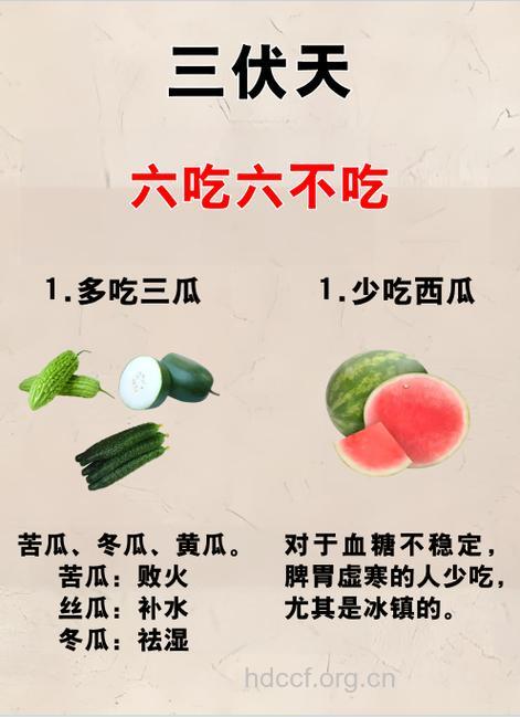 夏季多吃瓜多吃豆解暑