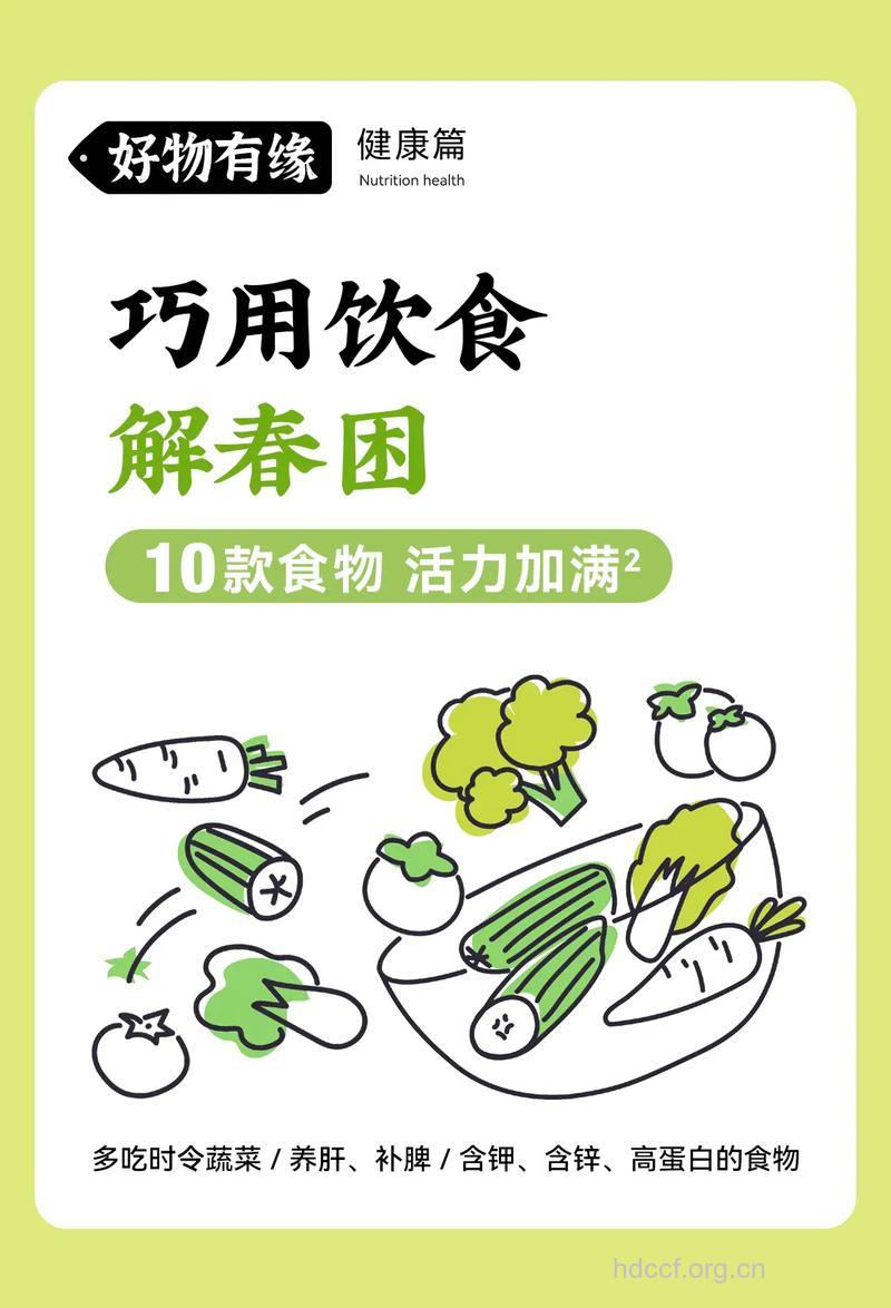 春日四种常见食物助你解春困