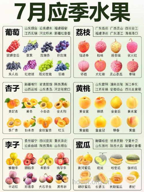 7月份吃什么水果 时令水果盘点