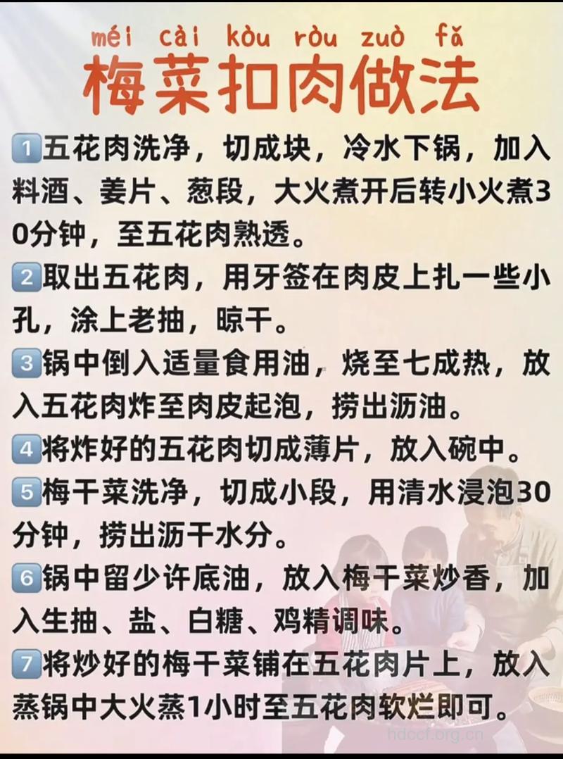 春节不可少的健康肉菜食谱做法