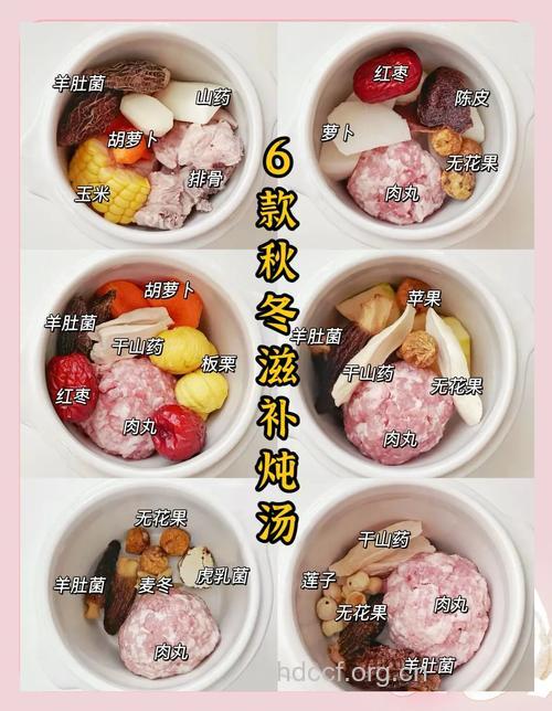 几种养生汤冬季宜多喝