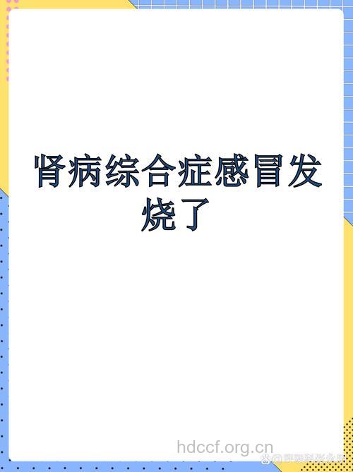 感冒与肾病综合症