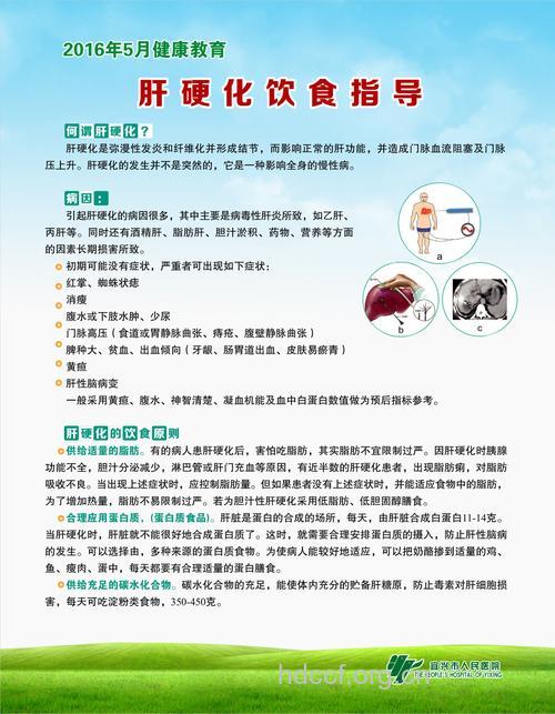 肝硬化治疗指南 饮食治疗遵循7原则