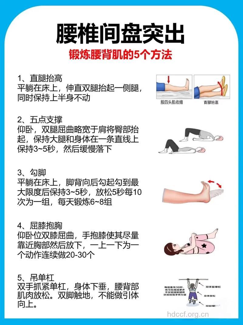 腰间盘突出的自我保健法