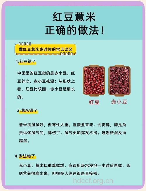 薏米红豆粥的功效与作用