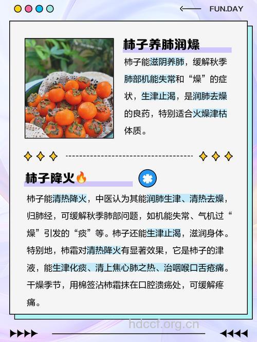 各种柿子的营养价值是什么