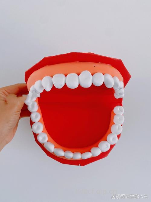 牙齿也用上装饰品了