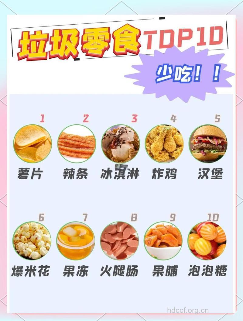 零食不能随意吃 这八种少吃为好