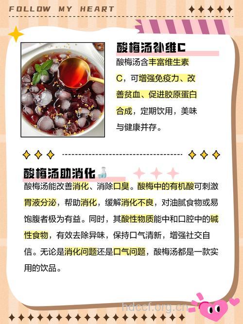 喝酸梅汤好不好 三大功效让身体更棒