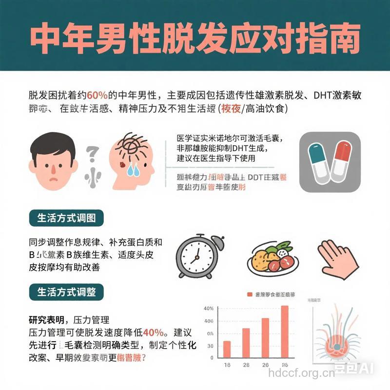男性怎么正确应对脱发问题