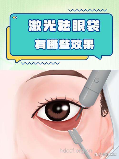 激光祛眼袋有什么优点