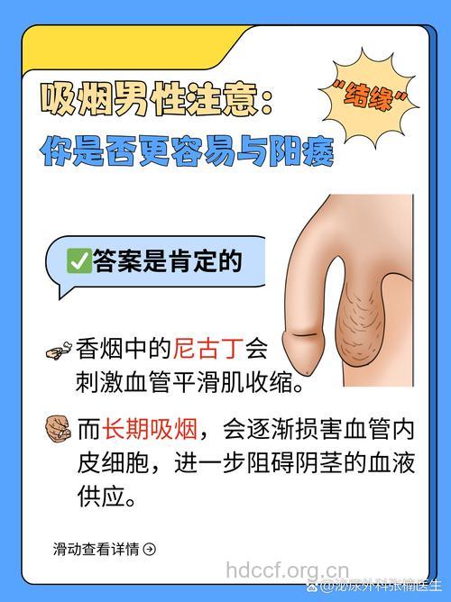 男人：还吸烟吗？当心阳痿！