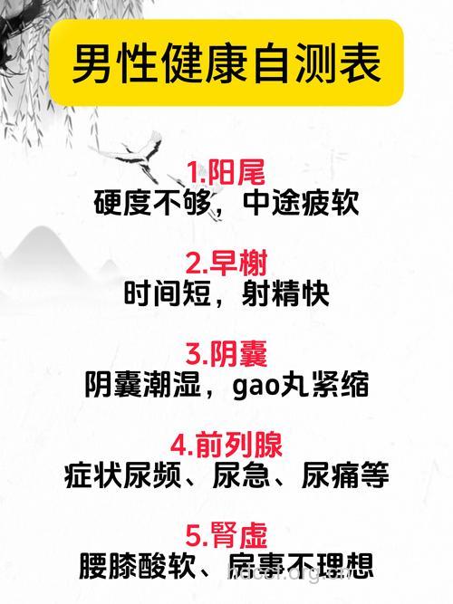 男性常见健康问题