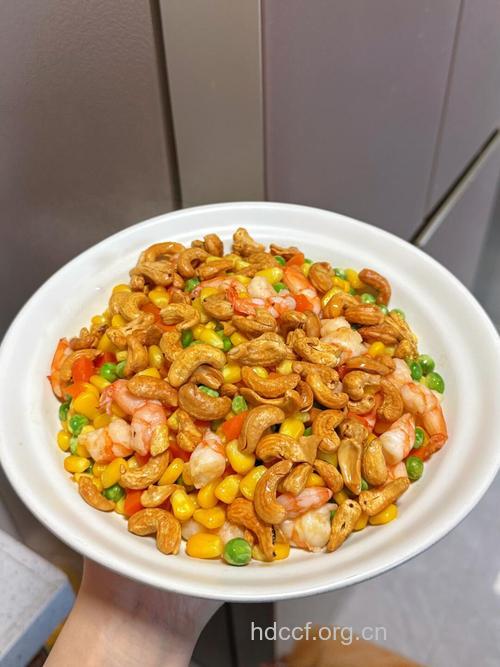 腰果炒虾仁 营养均衡鲜味十足