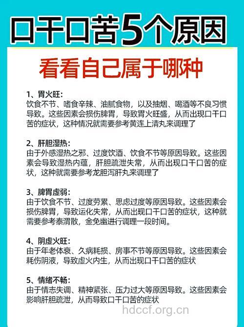 口干是患了什么疾病吗?