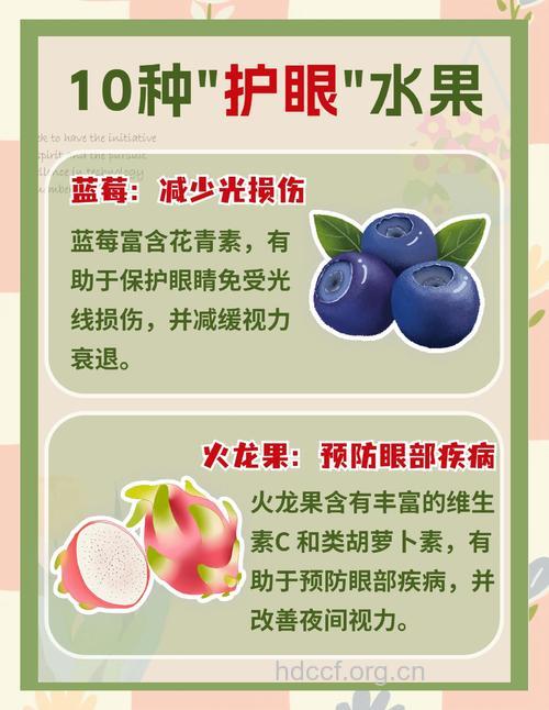 吃水果能消除视力障碍