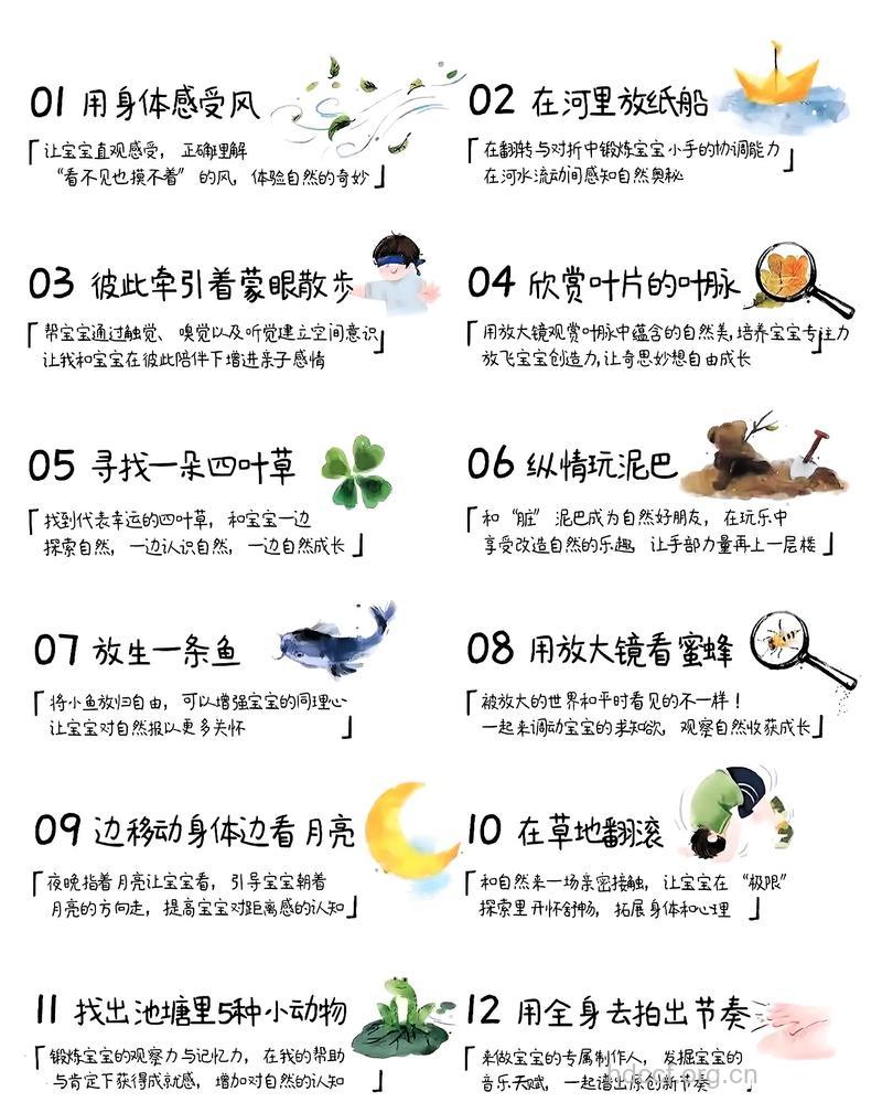 家长每天要为孩子做的事