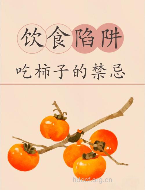 柿子不能和什么同吃 吃错竟会导致腹泻