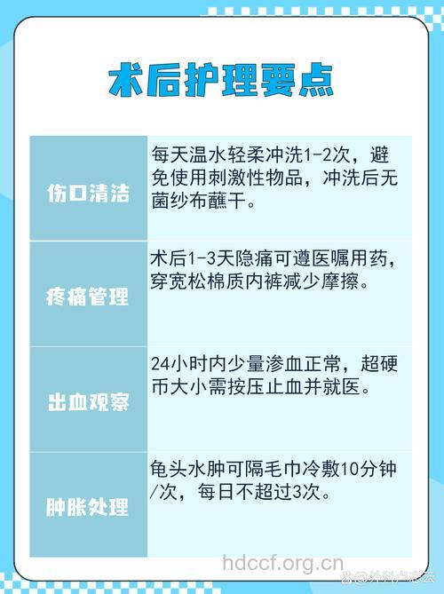 男性包皮切割术的护理小要点