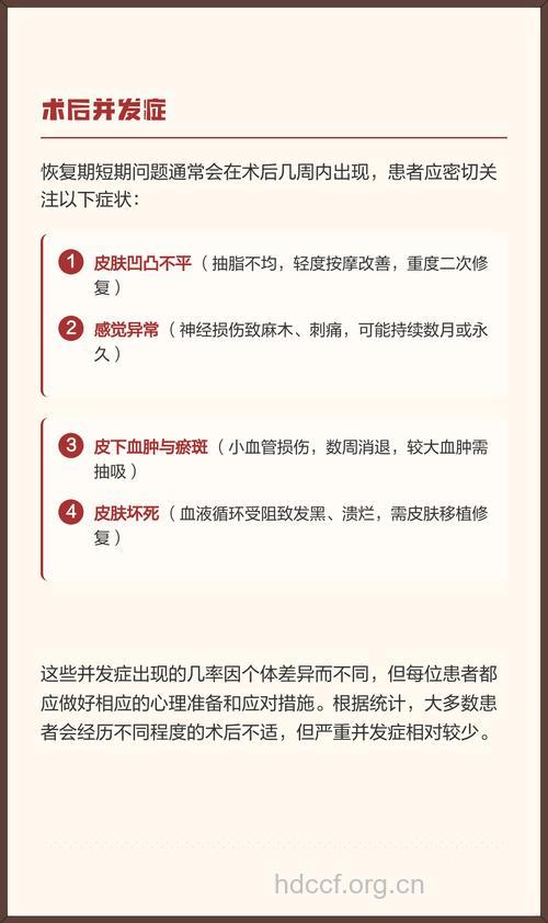 腰腹抽脂术前术后的注意