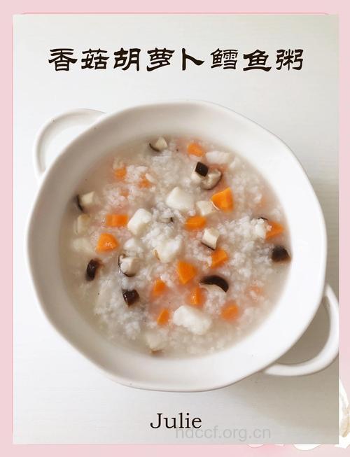 养胃粥:鳕鱼蘑菇粥的做法