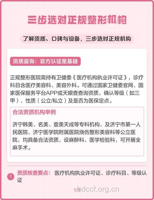 怎么选择正规整形机构