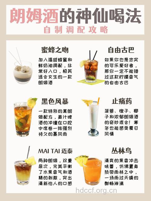 朗姆酒怎么制作 有什么喝法