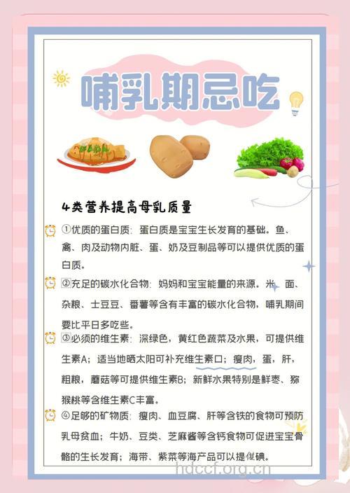产妇哺乳期不能吃什么食物