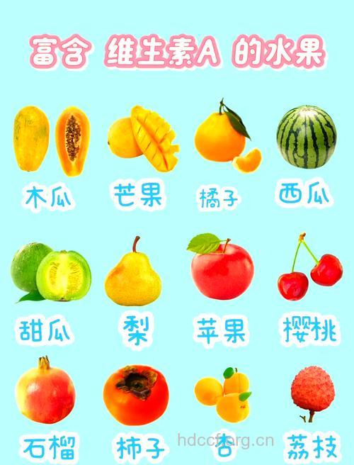 富含维生素A的4种食物 让肌肤水嫩