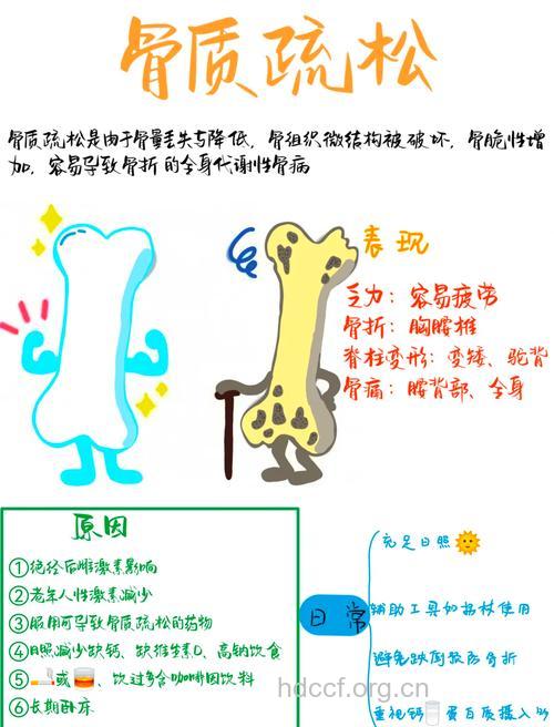 导致女性骨质疏松的三个主因