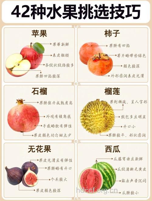 挑选水果的小窍门