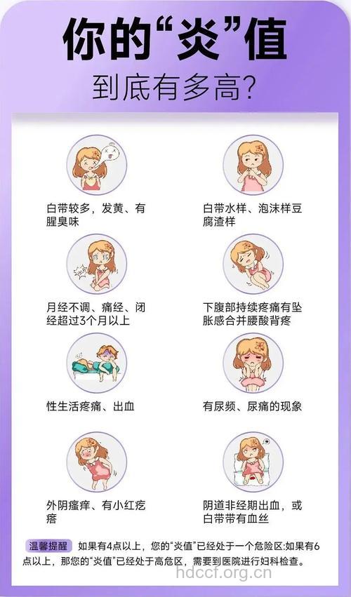 4个因素诱发女性白带异常