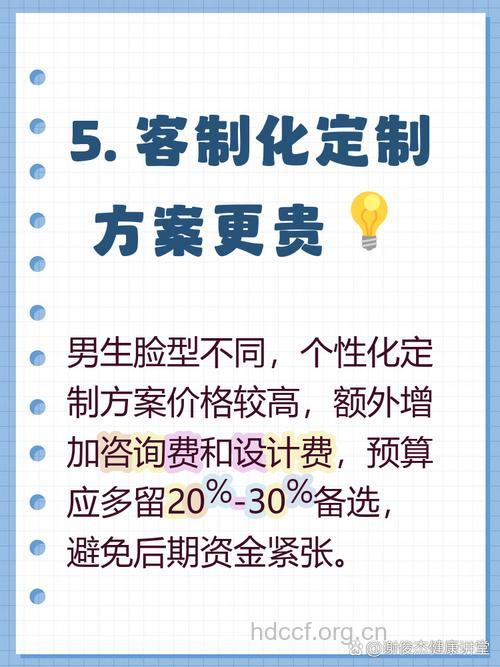 属于男人的整形项目内容
