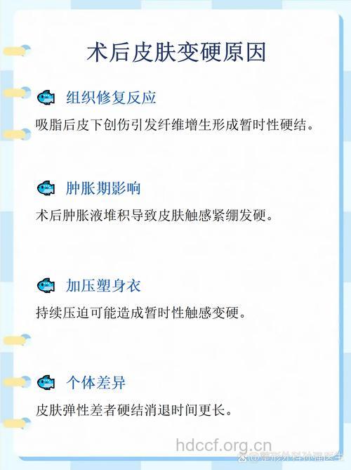 吸脂术后部位变硬是怎么回事呢？