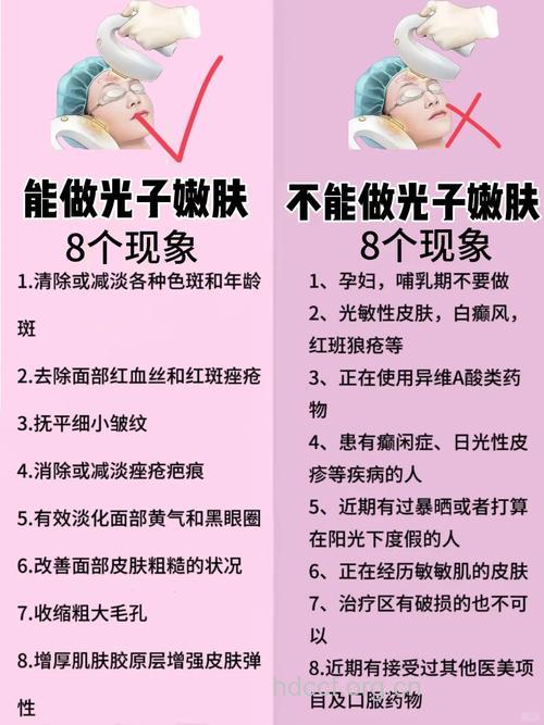 光子美容平率不可过高