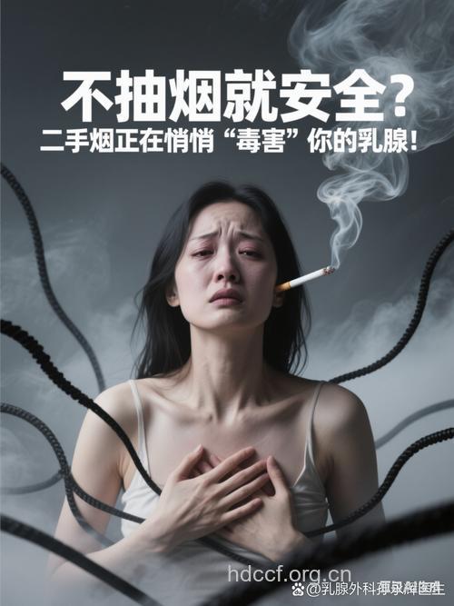 吸烟的女性更容易患乳腺癌
