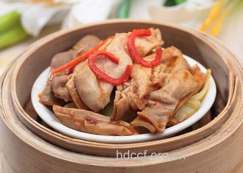 七彩瓤猪肚-孕期食谱